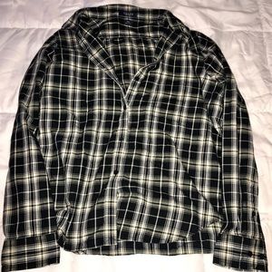 Plaid button up